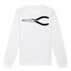  Sweat-shirt unisexe a col rond BIO Vignette