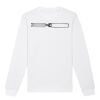 Sweat-shirt unisexe a col rond BIO Vignette