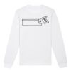  Sweat-shirt unisexe a col rond BIO Vignette
