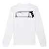  Sweat-shirt unisexe a col rond BIO Vignette