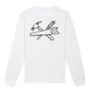  Sweat-shirt unisexe a col rond BIO Vignette