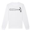  Sweat-shirt unisexe a col rond BIO Vignette