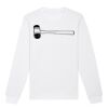 Sweat-shirt unisexe a col rond BIO Vignette