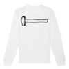  Sweat-shirt unisexe a col rond BIO Vignette