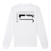  Sweat-shirt unisexe a col rond BIO Vignette