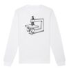  Sweat-shirt unisexe a col rond BIO Vignette