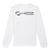  Sweat-shirt unisexe a col rond BIO Vignette