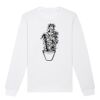  Sweat-shirt unisexe a col rond BIO Vignette