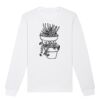  Sweat-shirt unisexe a col rond BIO Vignette
