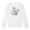  Sweat-shirt unisexe a col rond BIO Vignette