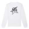  Sweat-shirt unisexe a col rond BIO Vignette