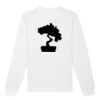  Sweat-shirt unisexe a col rond BIO Vignette