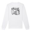  Sweat-shirt unisexe a col rond BIO Vignette
