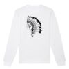  Sweat-shirt unisexe a col rond BIO Vignette