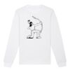  Sweat-shirt unisexe a col rond BIO Vignette