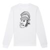  Sweat-shirt unisexe a col rond BIO Vignette