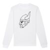  Sweat-shirt unisexe a col rond BIO Vignette