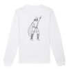  Sweat-shirt unisexe a col rond BIO Vignette