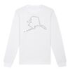  Sweat-shirt unisexe a col rond BIO Vignette