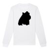  Sweat-shirt unisexe a col rond BIO Vignette