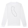  Sweat-shirt unisexe a col rond BIO Vignette