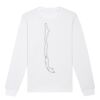  Sweat-shirt unisexe a col rond BIO Vignette