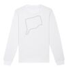  Sweat-shirt unisexe a col rond BIO Vignette