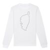  Sweat-shirt unisexe a col rond BIO Vignette
