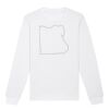  Sweat-shirt unisexe a col rond BIO Vignette