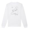  Sweat-shirt unisexe a col rond BIO Vignette
