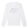  Sweat-shirt unisexe a col rond BIO Vignette
