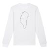  Sweat-shirt unisexe a col rond BIO Vignette