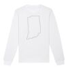  Sweat-shirt unisexe a col rond BIO Vignette