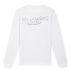  Sweat-shirt unisexe a col rond BIO Vignette
