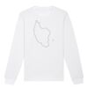  Sweat-shirt unisexe a col rond BIO Vignette