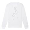  Sweat-shirt unisexe a col rond BIO Vignette