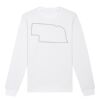  Sweat-shirt unisexe a col rond BIO Vignette