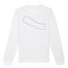  Sweat-shirt unisexe a col rond BIO Vignette