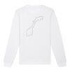  Sweat-shirt unisexe a col rond BIO Vignette