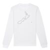  Sweat-shirt unisexe a col rond BIO Vignette
