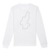  Sweat-shirt unisexe a col rond BIO Vignette