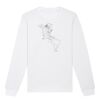  Sweat-shirt unisexe a col rond BIO Vignette