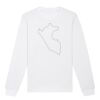  Sweat-shirt unisexe a col rond BIO Vignette