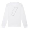  Sweat-shirt unisexe a col rond BIO Vignette