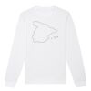  Sweat-shirt unisexe a col rond BIO Vignette