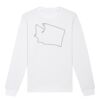  Sweat-shirt unisexe a col rond BIO Vignette