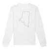  Sweat-shirt unisexe a col rond BIO Vignette
