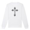  Sweat-shirt unisexe a col rond BIO Vignette