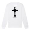  Sweat-shirt unisexe a col rond BIO Vignette