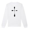  Sweat-shirt unisexe a col rond BIO Vignette